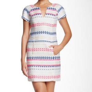Trina Turk Angela Short Sleeve Sheath Dress